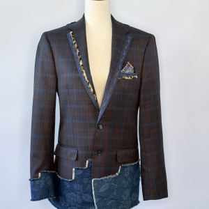 Upcycled Calvin Klein blazer